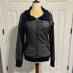 Notre Dame zip up sweatshirt